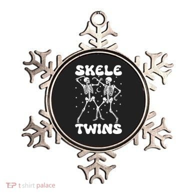 Twins Halloween Matching Skeletwins Ornament