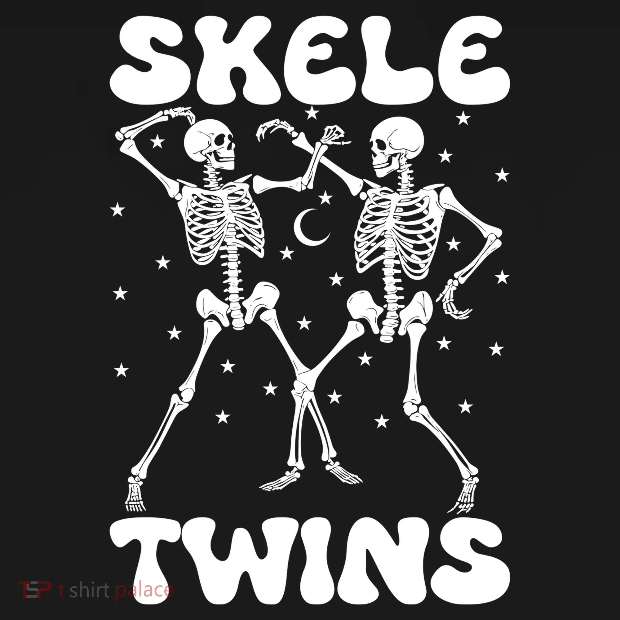 Twins Halloween Matching Skeletwins Ornament