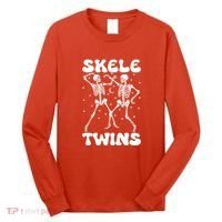 Twins Halloween Matching Skeletwins Long Sleeve Shirt thumb 0