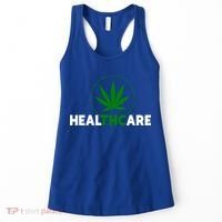 Thc Healthcare Marijuana Weed 420 Pothead Humor Meaningful Gift Cool Gift Women's Tank Top thumb 0