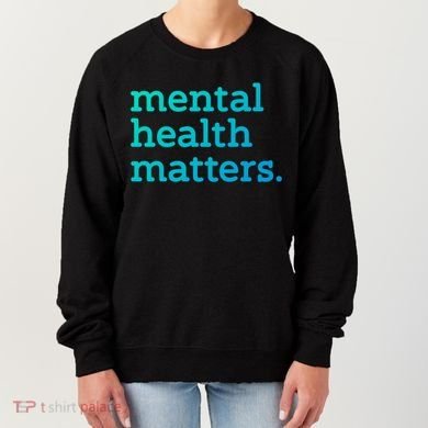 Tal Health Matters Minimalist Empathy Quote Gift Women's Sweatshirt