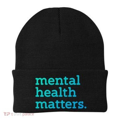 Tal Health Matters Minimalist Empathy Quote Gift Beanie