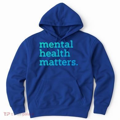 Tal Health Matters Minimalist Empathy Quote Gift Hoodie