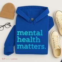 Tal Health Matters Minimalist Empathy Quote Gift Hoodie thumb 4