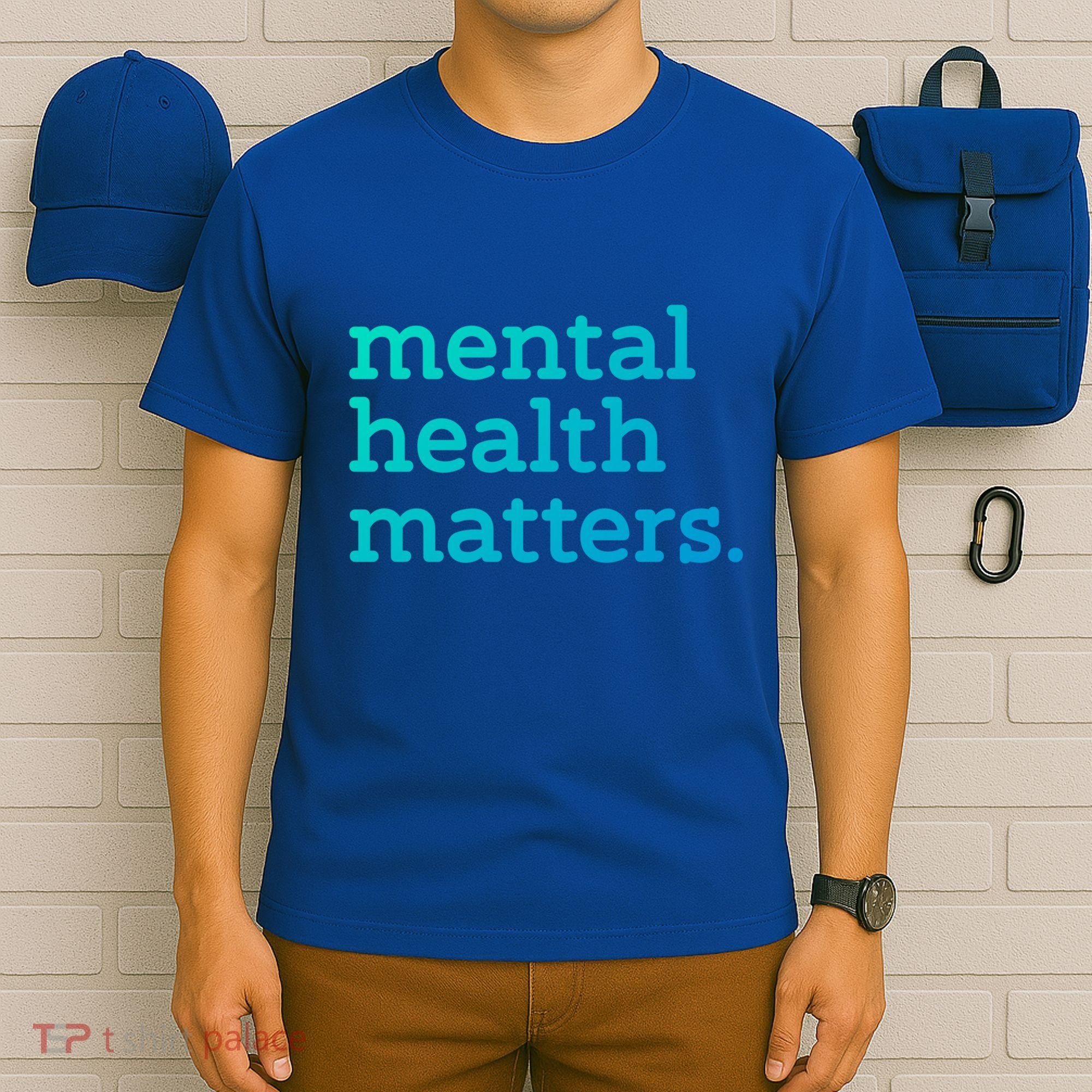 Tal Health Matters Minimalist Empathy Quote Gift T-Shirt
