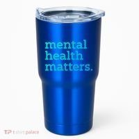 Tal Health Matters Minimalist Empathy Quote Gift Tumbler thumb 0