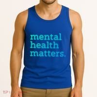 Tal Health Matters Minimalist Empathy Quote Gift Tank Top thumb 3