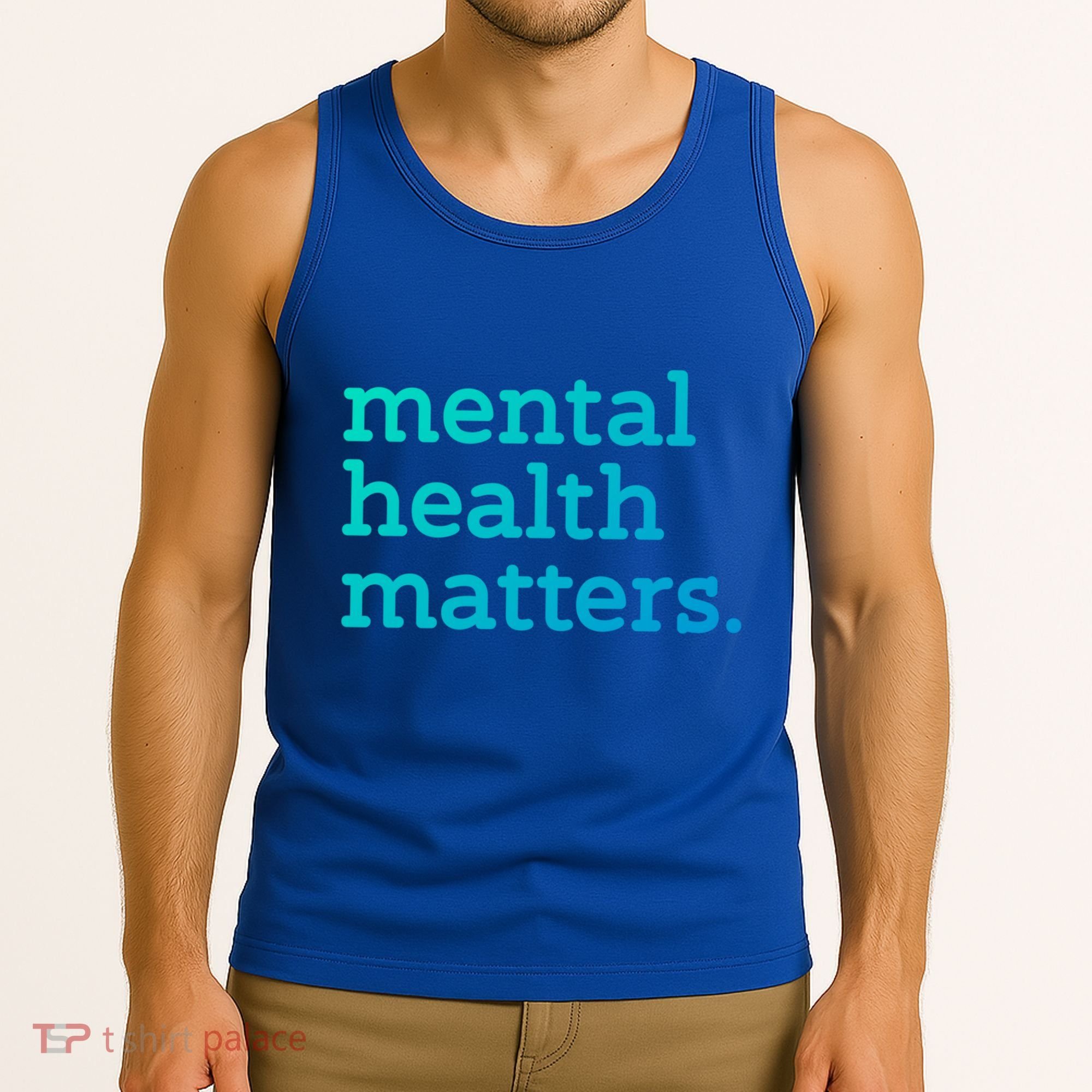 Tal Health Matters Minimalist Empathy Quote Gift Tank Top