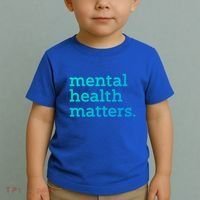 Tal Health Matters Minimalist Empathy Quote Gift Toddler T-Shirt thumb 2