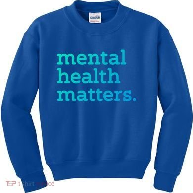 Tal Health Matters Minimalist Empathy Quote Gift Kids Sweatshirt