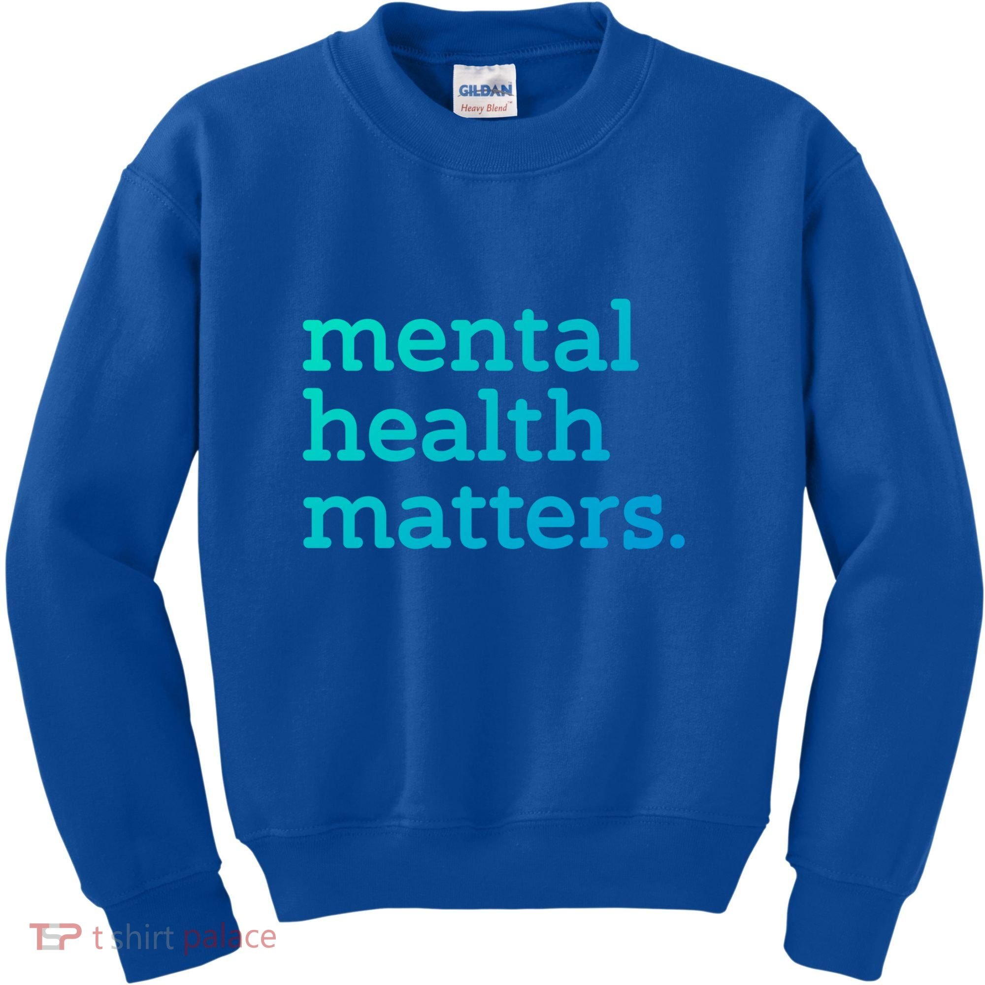 Tal Health Matters Minimalist Empathy Quote Gift Kids Sweatshirt
