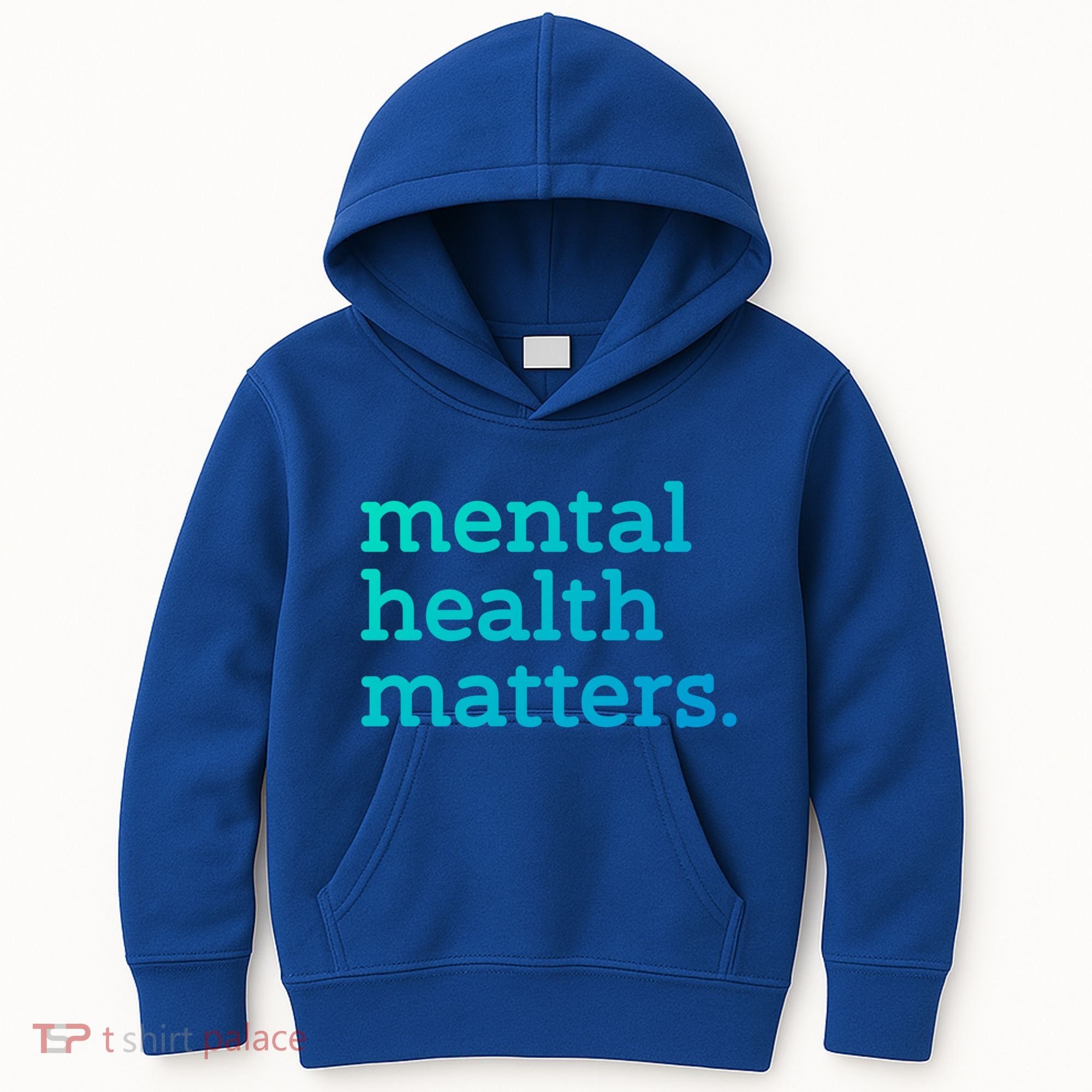 Tal Health Matters Minimalist Empathy Quote Gift Kids Hoodie
