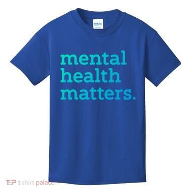 Tal Health Matters Minimalist Empathy Quote Gift Kids T-Shirt