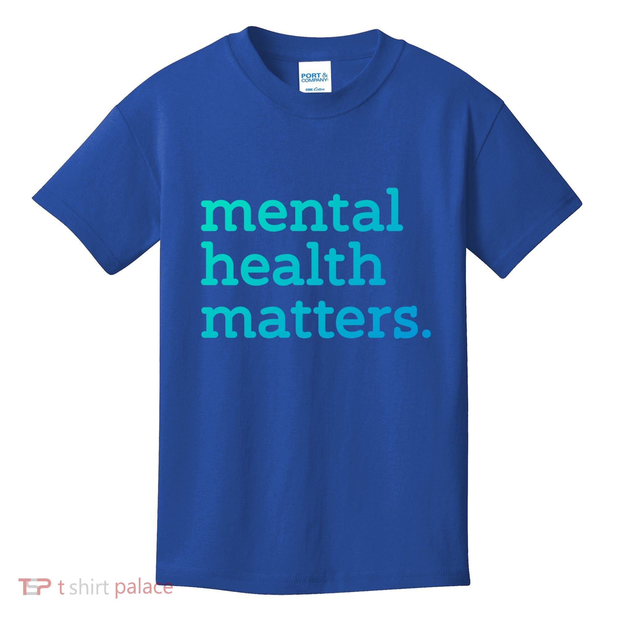Tal Health Matters Minimalist Empathy Quote Gift Kids T-Shirt