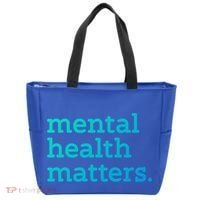 Tal Health Matters Minimalist Empathy Quote Gift Tote Bag thumb 0