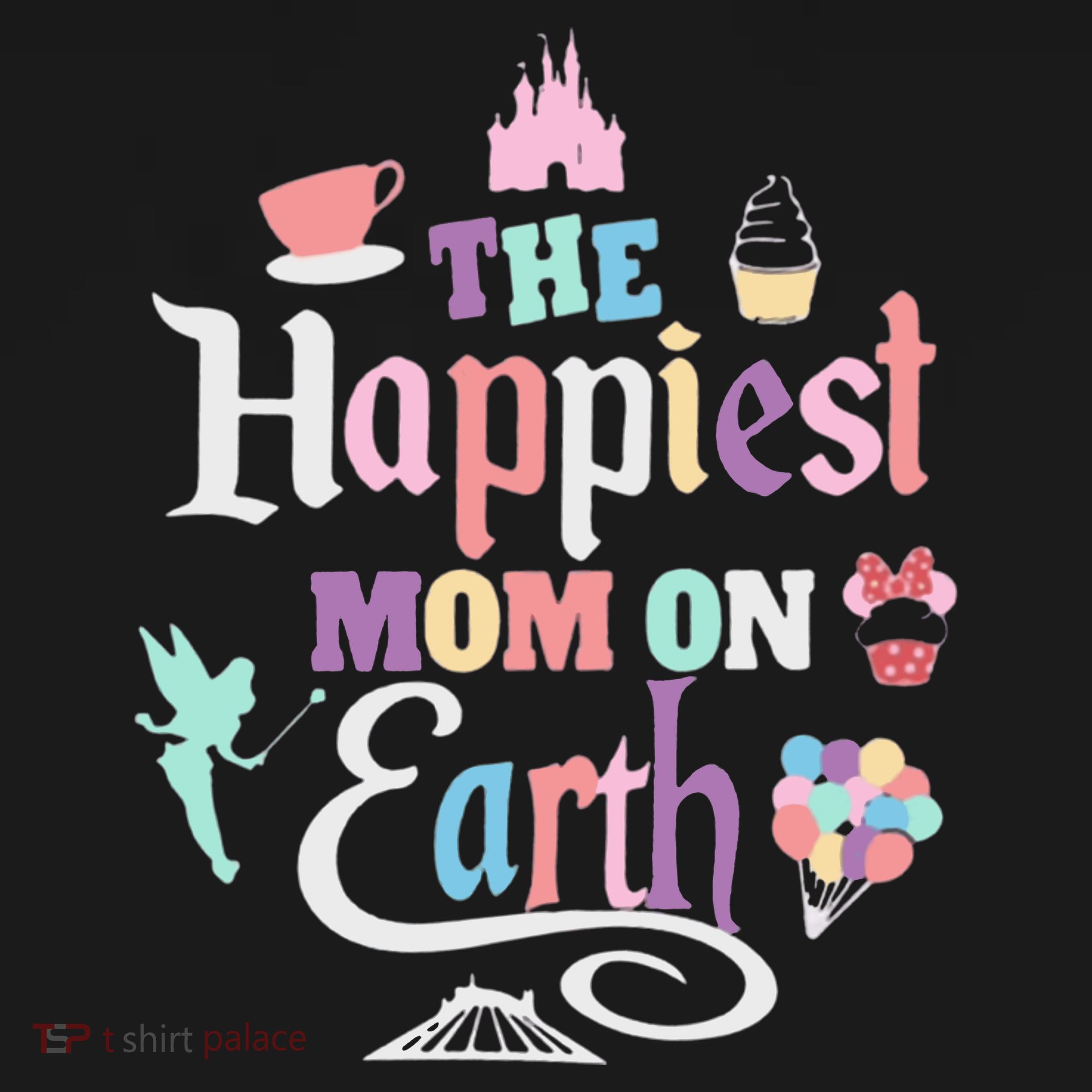 The Happiest Mom On Earth World Family Trip Vacation Ornament