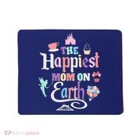 The Happiest Mom On Earth World Family Trip Vacation Mousepad thumb 0