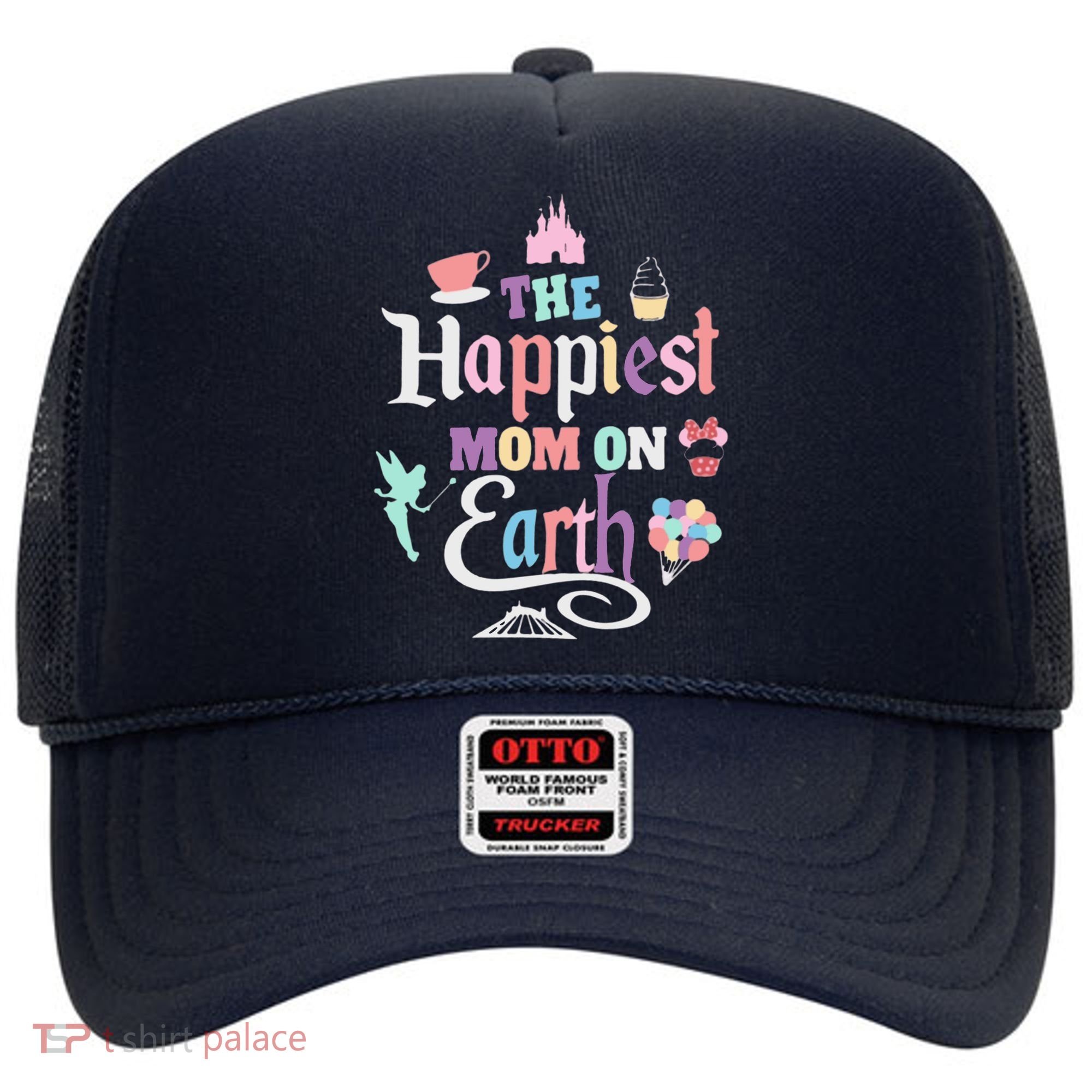The Happiest Mom On Earth World Family Trip Vacation Hat