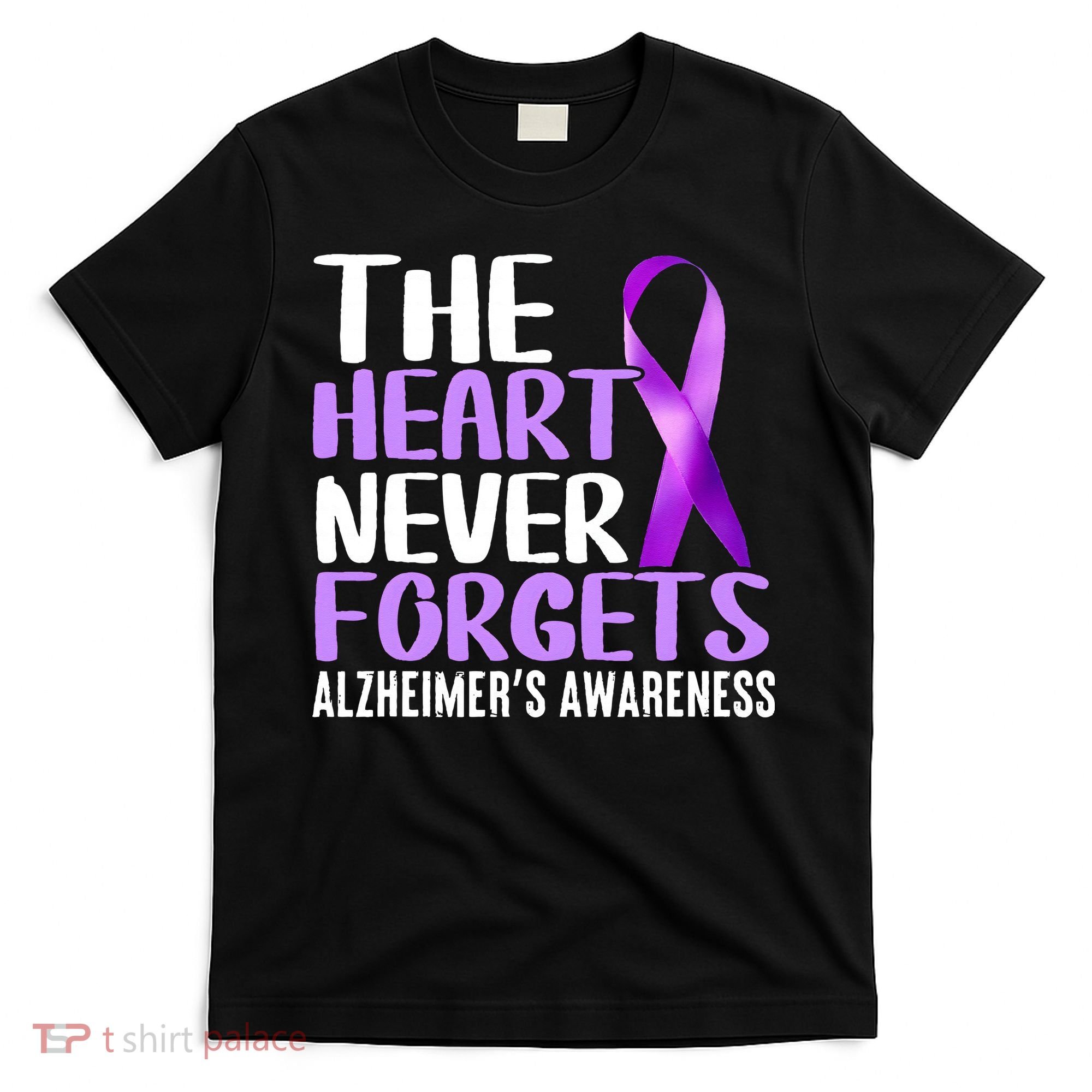 The Heart Never Forgets Alzheimer´s Awareness T-Shirt
