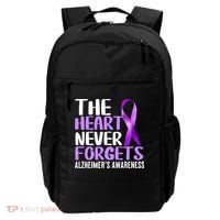 The Heart Never Forgets Alzheimer´s Awareness Backpack thumb 0