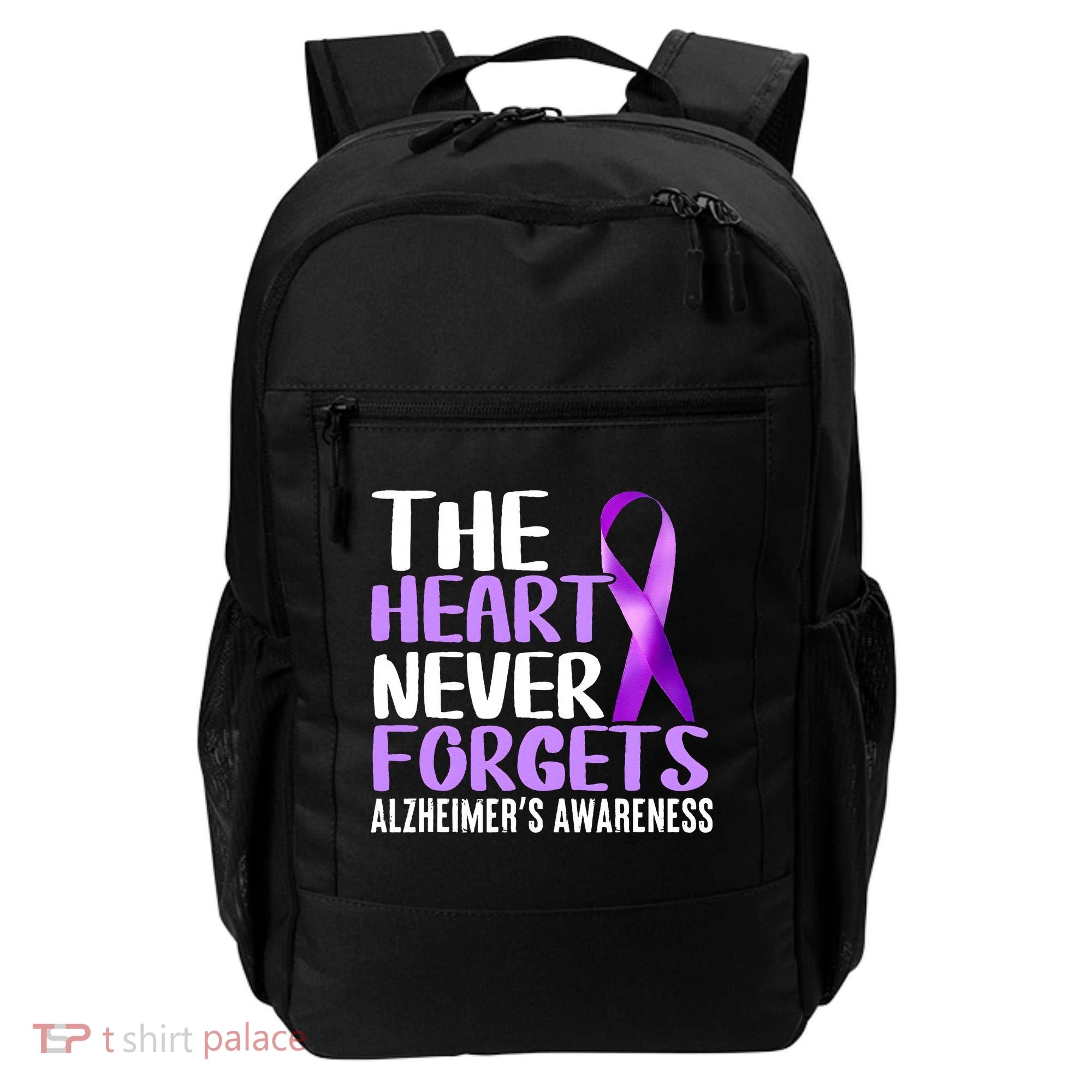 The Heart Never Forgets Alzheimer´s Awareness Backpack