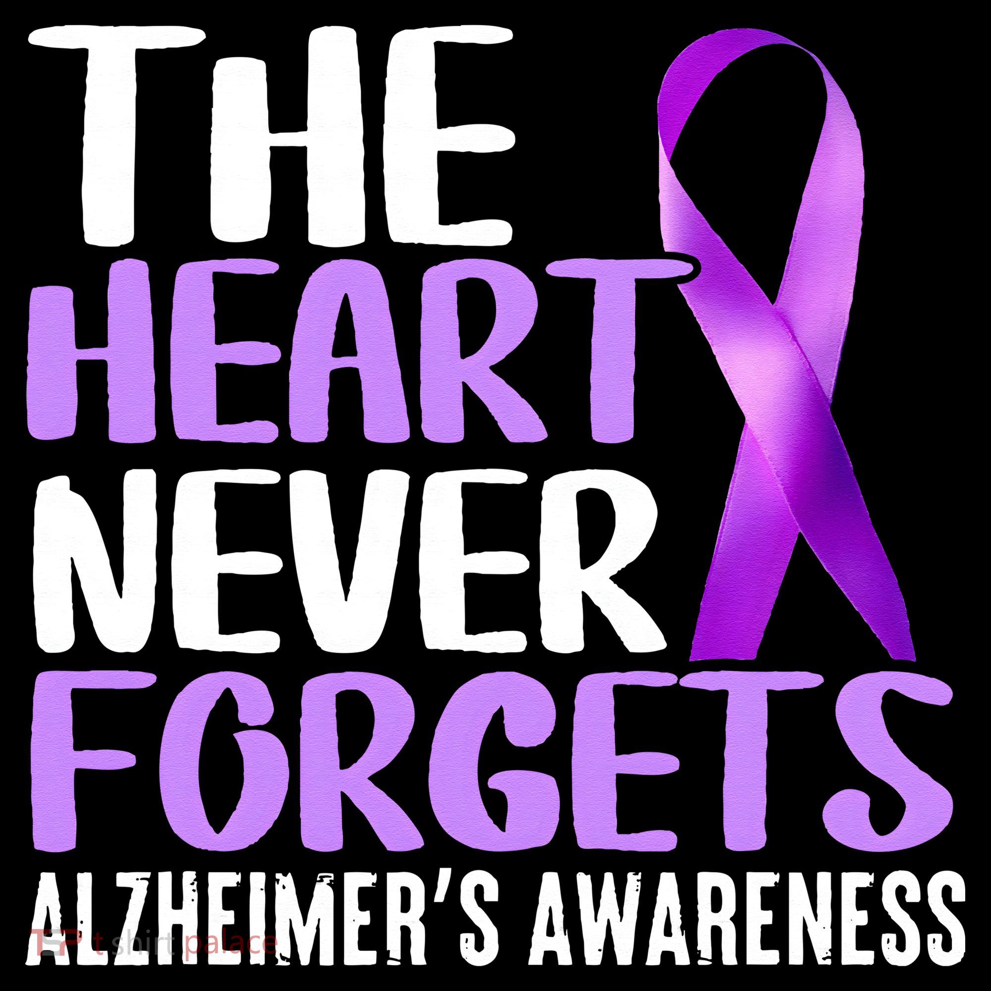 The Heart Never Forgets Alzheimer´s Awareness Women's Hoodie