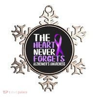 The Heart Never Forgets Alzheimer´s Awareness Ornament thumb 0