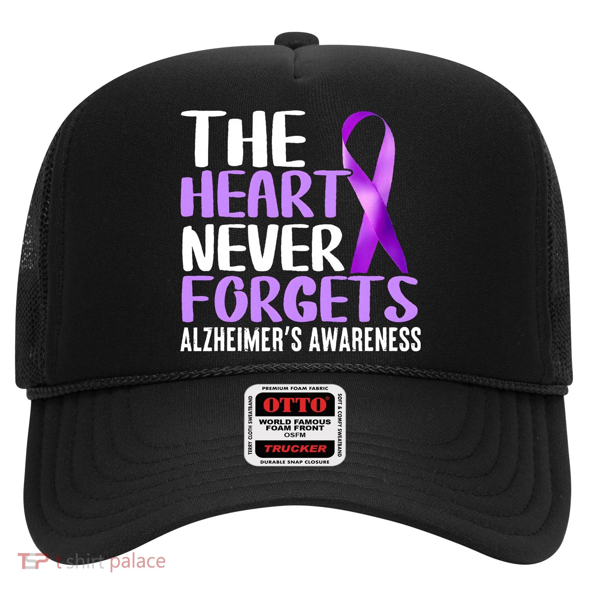 The Heart Never Forgets Alzheimer´s Awareness Hat