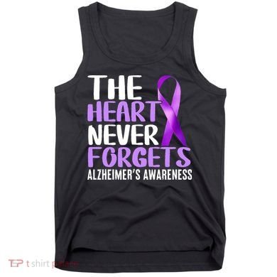 The Heart Never Forgets Alzheimer´s Awareness Tank Top