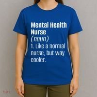 Tal Health Nurse Psychology Clinic Hospital Psych Nurse Gift T-Shirt thumb 4
