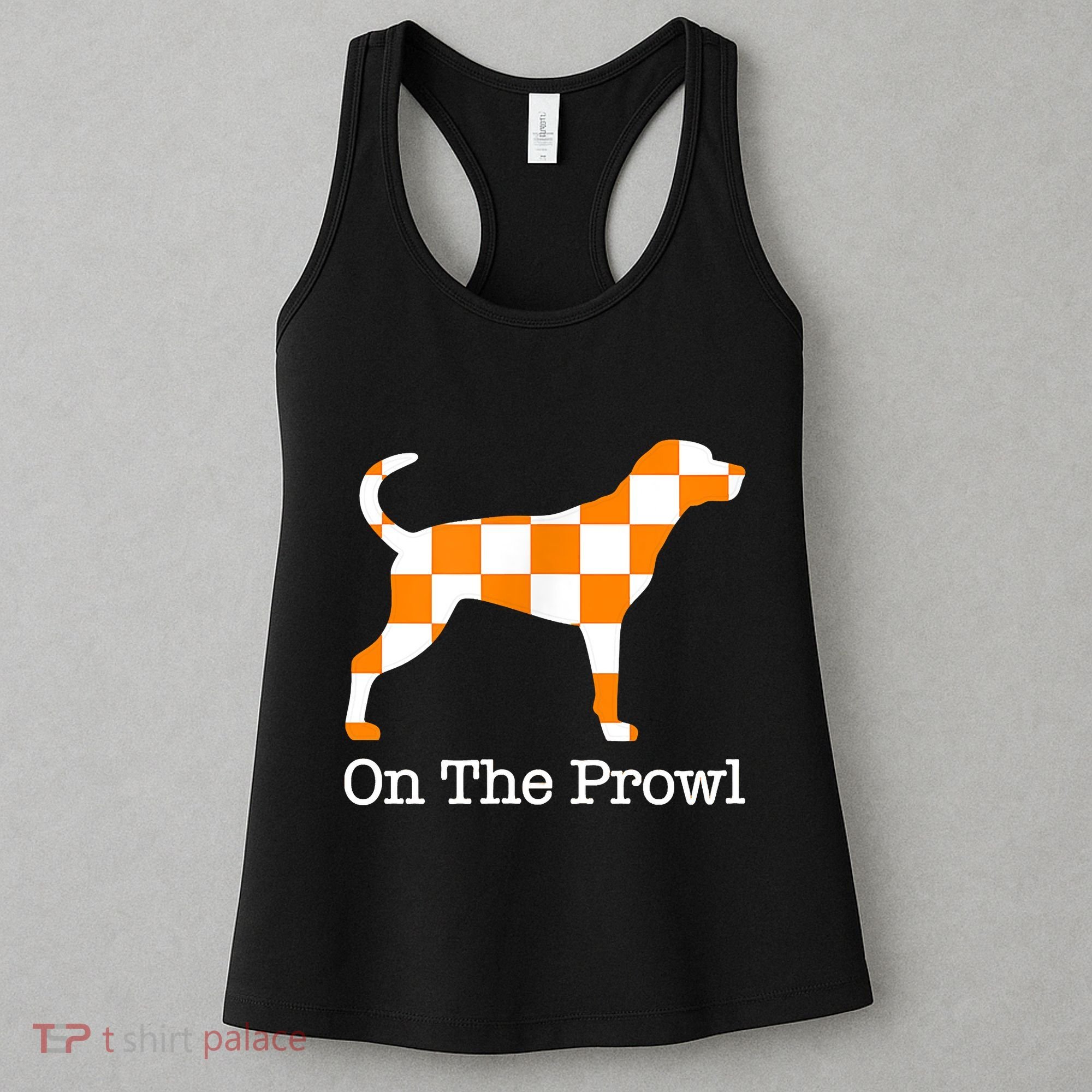 Tennessee Hound On The Prowl Vol Dog Knoxville Fan Game Gift Women's Tank Top