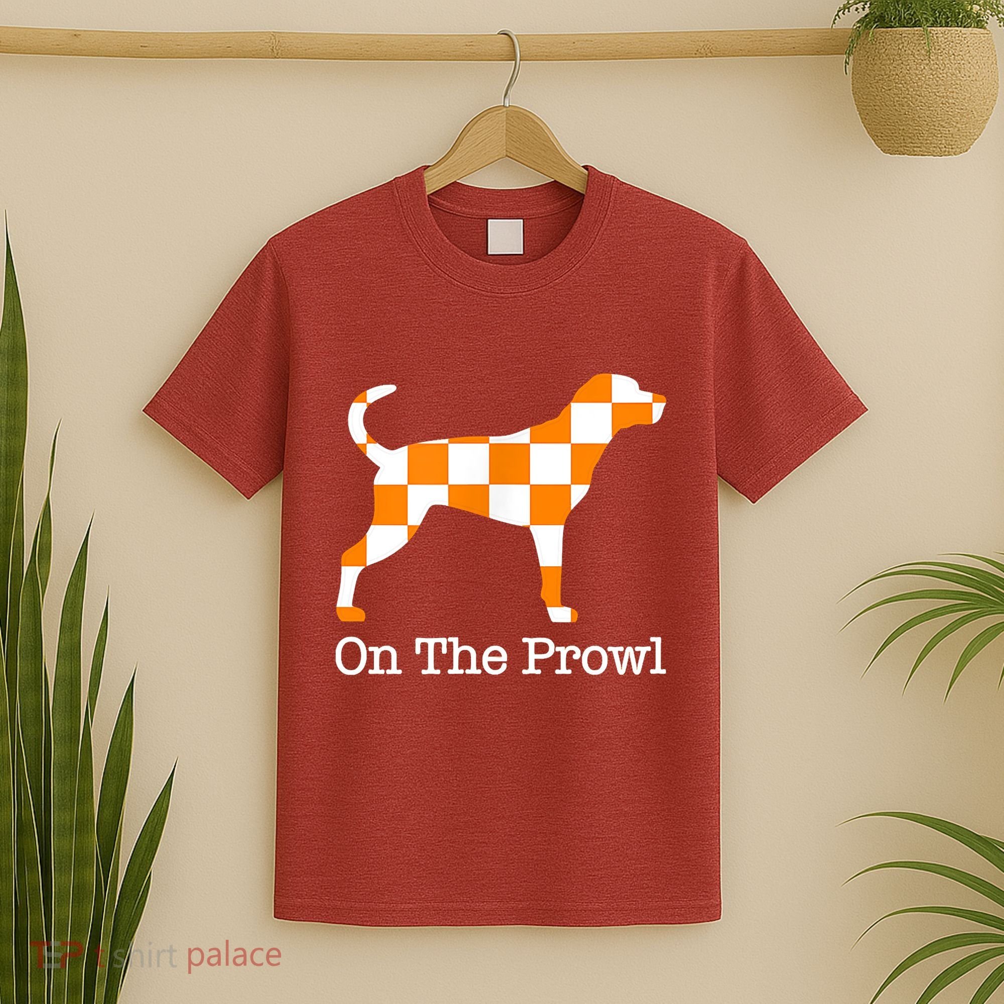 Tennessee Hound On The Prowl Vol Dog Knoxville Fan Game Gift T-Shirt