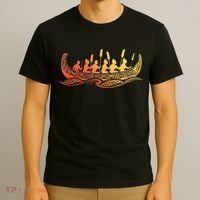 Tribal Hawaiian Outrigger Canoe Hawaiian Tribal T-Shirt thumb 3