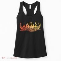 Tribal Hawaiian Outrigger Canoe Hawaiian Tribal Women's Tank Top thumb 0
