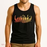 Tribal Hawaiian Outrigger Canoe Hawaiian Tribal Tank Top thumb 3