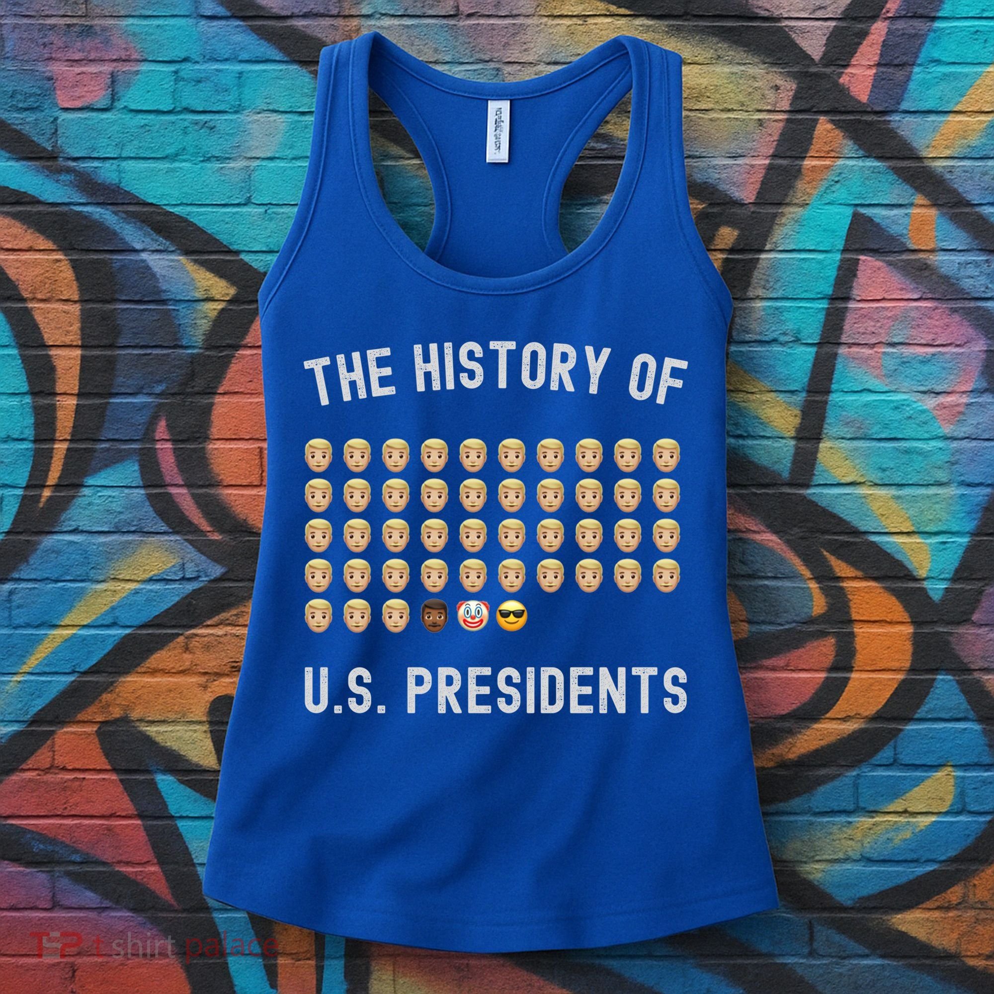 The History Of Presidents Tee Funny Politics Gift Women's Tank Top