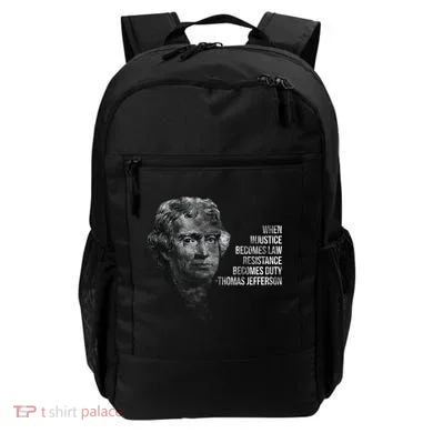 Thomas Jefferson Quote Backpack