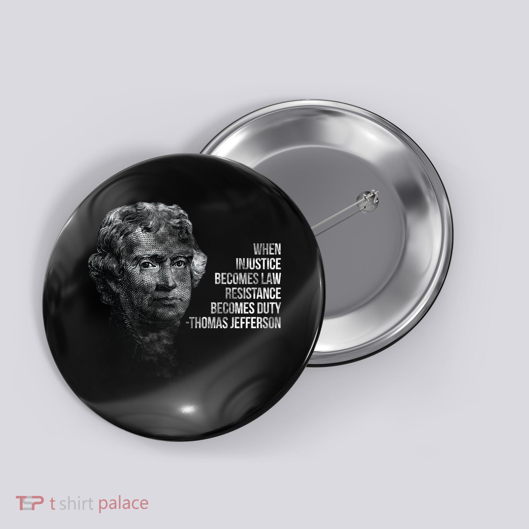 Thomas Jefferson Quote Button