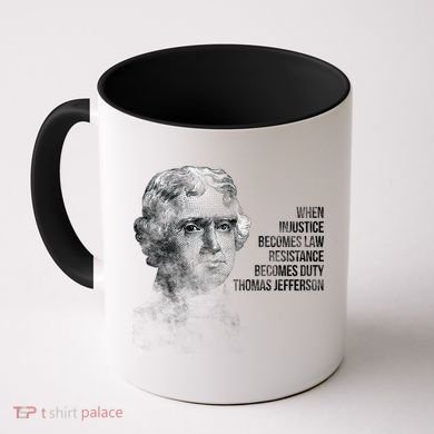 Thomas Jefferson Quote Coffee Mug