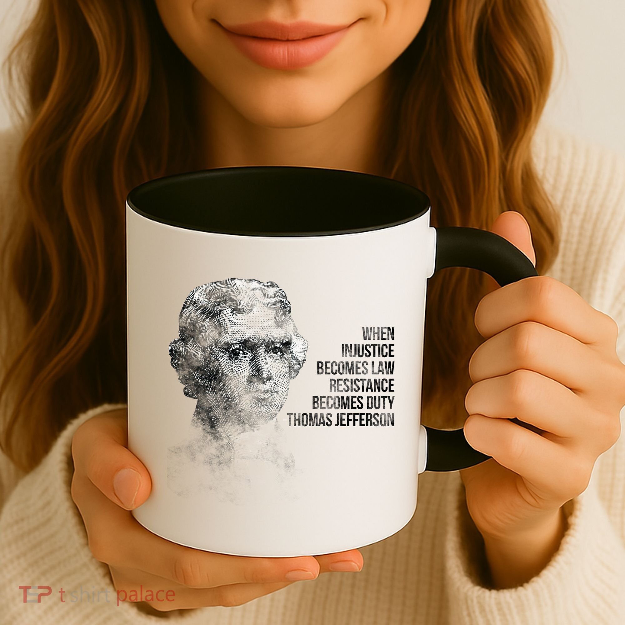 Thomas Jefferson Quote Coffee Mug