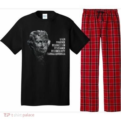 Thomas Jefferson Quote Pajama Set
