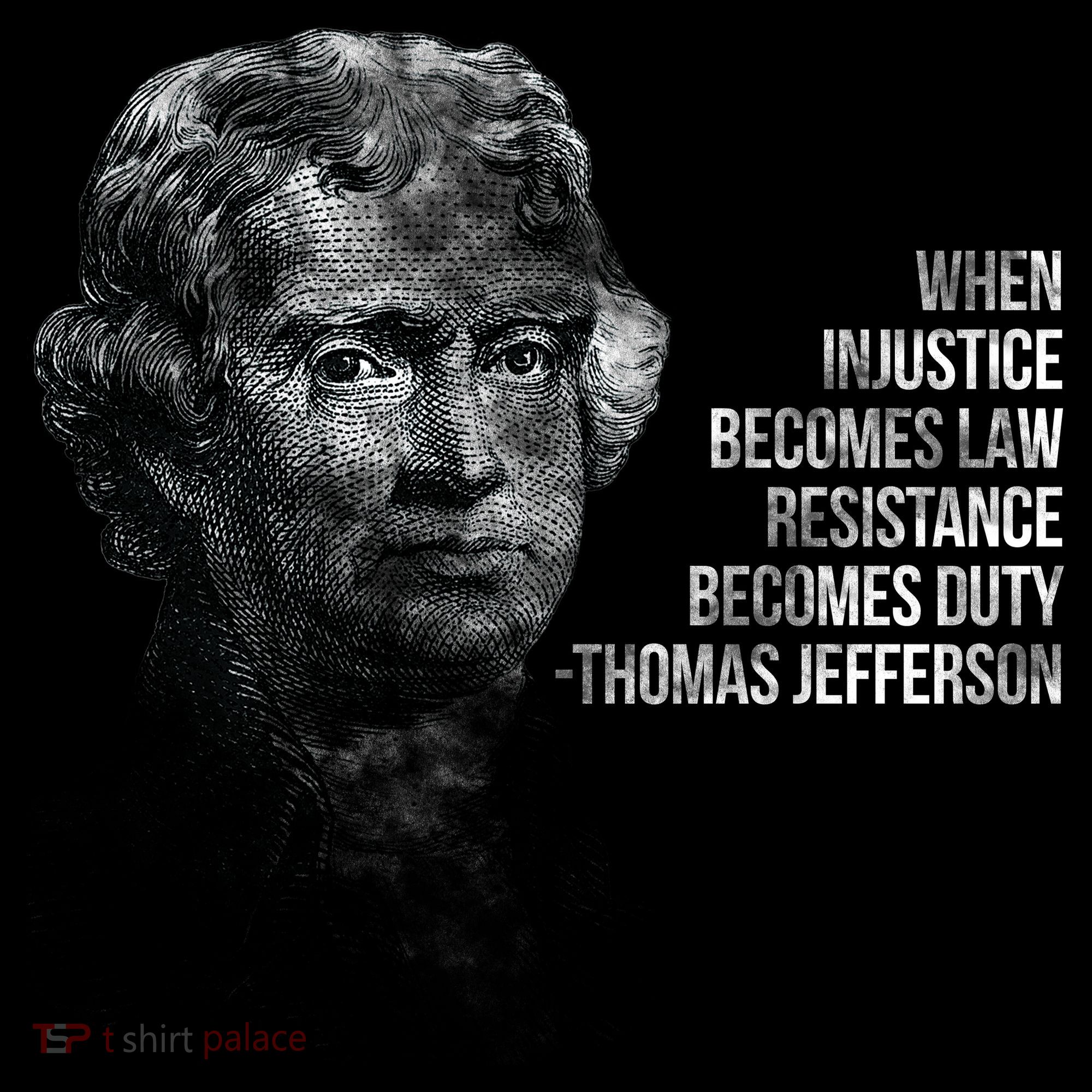 Thomas Jefferson Quote Ornament