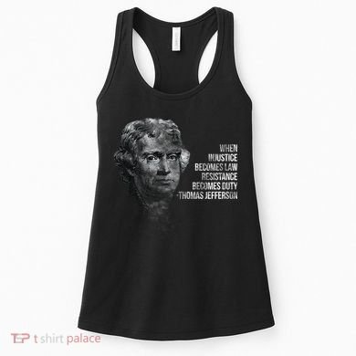 Thomas Jefferson Quote Women's Tank Top