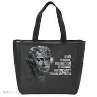 Thomas Jefferson Quote Tote Bag thumb 0