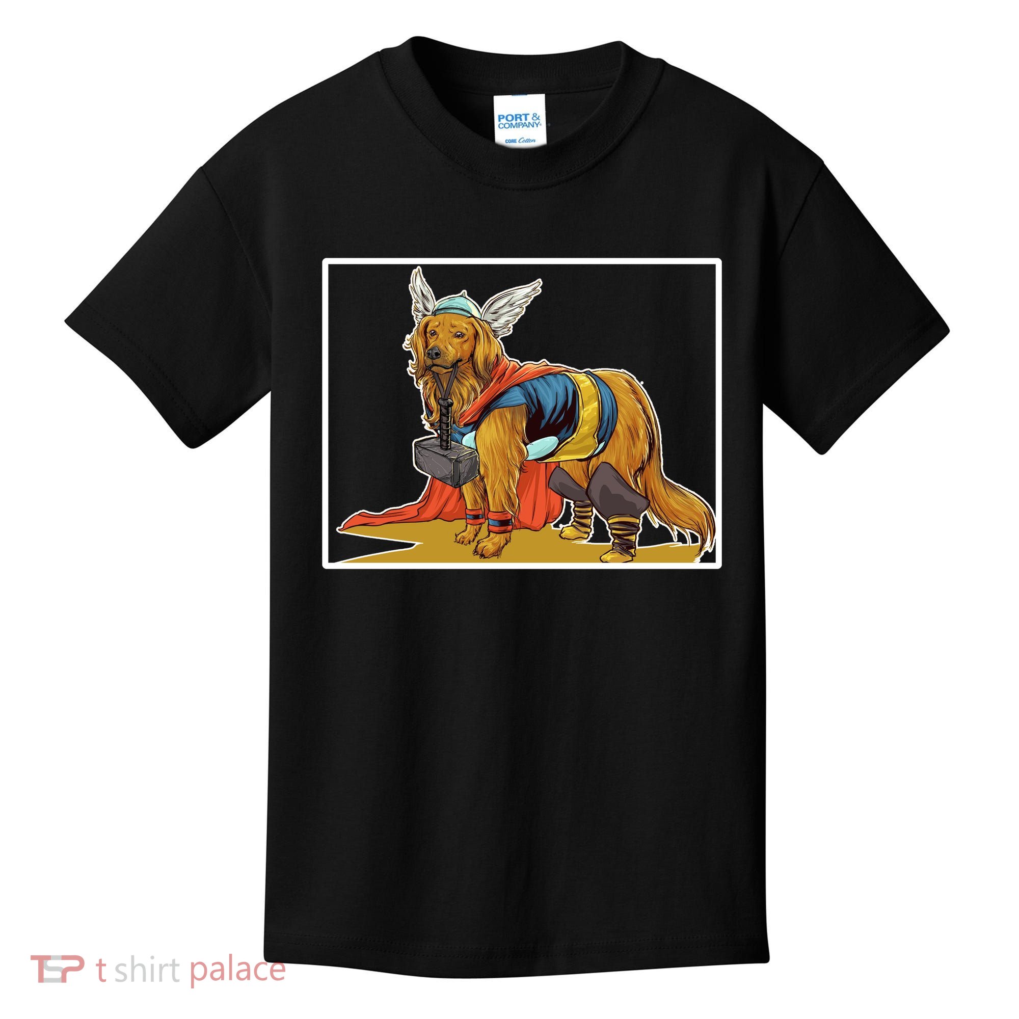 Thor Almighty Dog Kids T-Shirt