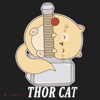 Thor Cat Women's Sweatshirt thumb 2