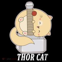 Thor Cat Women's Hoodie thumb 2