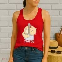 Thor Cat Women's Tank Top thumb 2