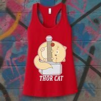 Thor Cat Women's Tank Top thumb 3