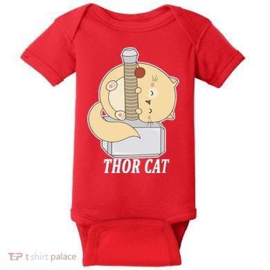 Thor Cat Baby Bodysuit